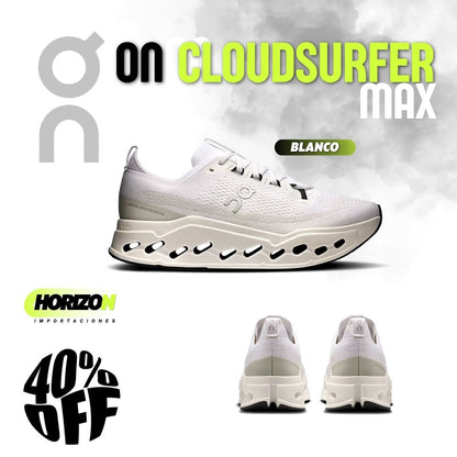 ON CLOUDSURFER MAX: TOP QUALITY