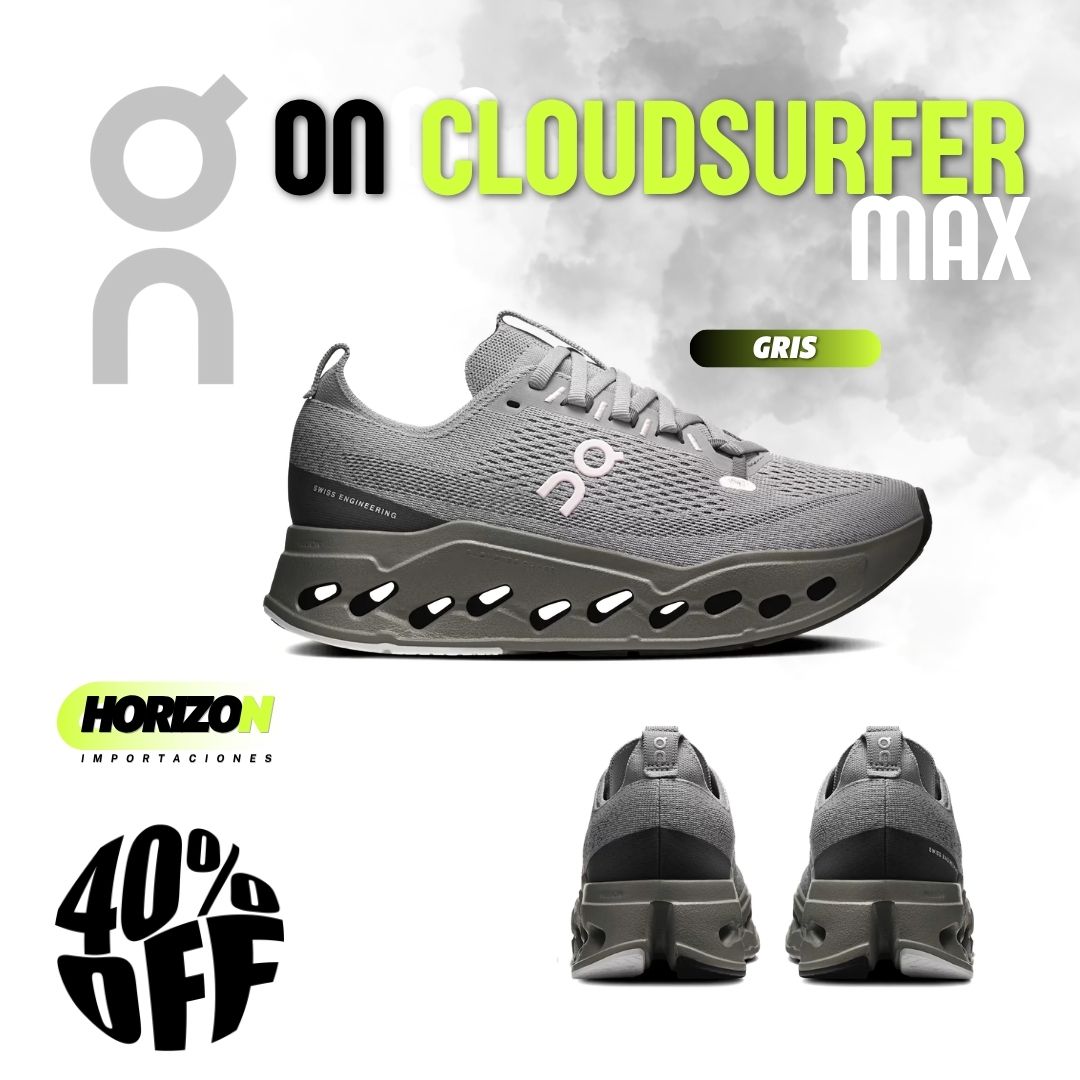 ON CLOUDSURFER MAX: TOP QUALITY