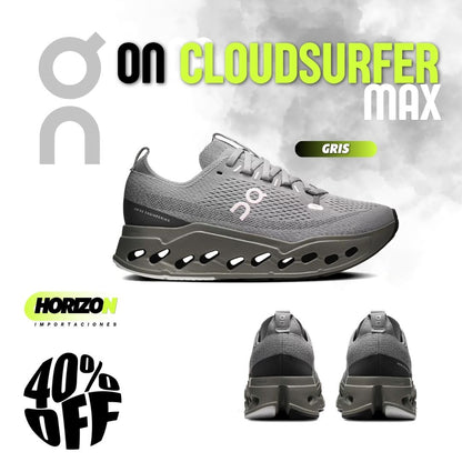 ON CLOUDSURFER MAX: TOP QUALITY