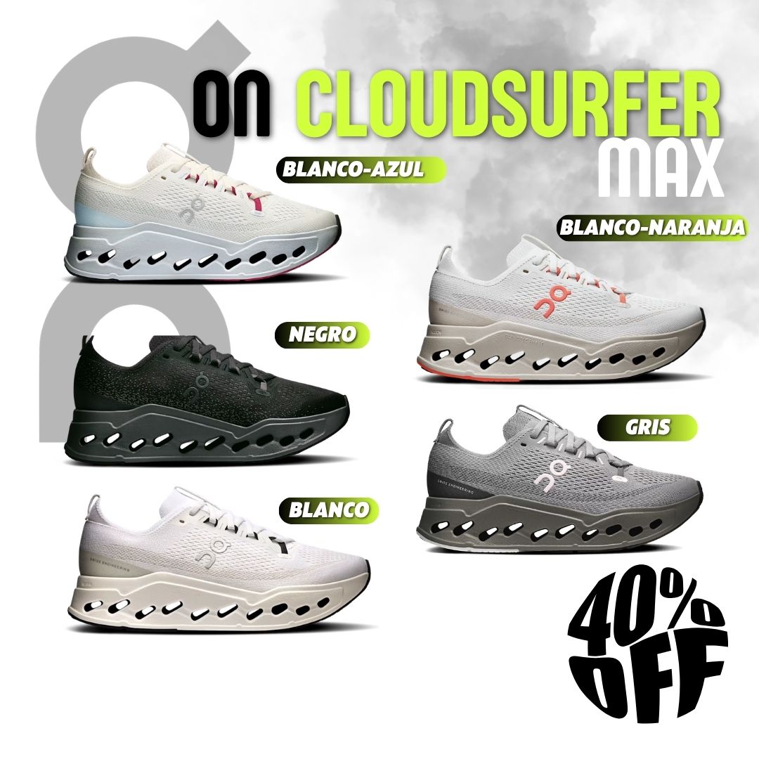 ON CLOUDSURFER MAX: TOP QUALITY