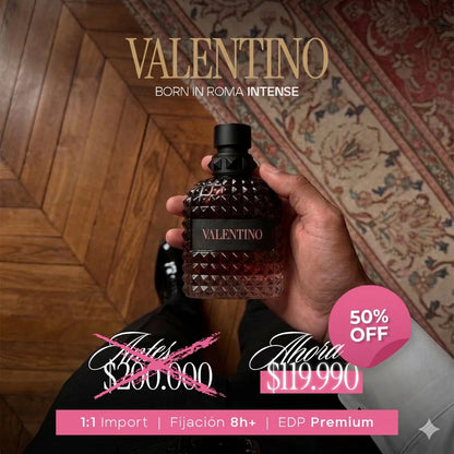 ⁠Valentino Born in Roma Intense  100 ML | 1.1 EDP IMPORT