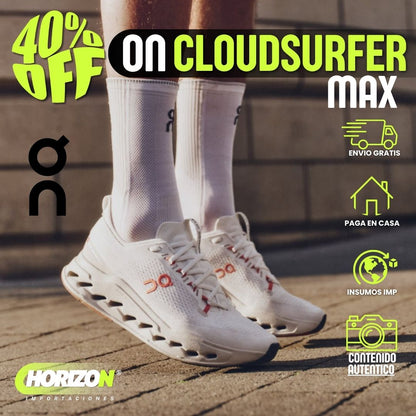 ON CLOUDSURFER MAX: TOP QUALITY