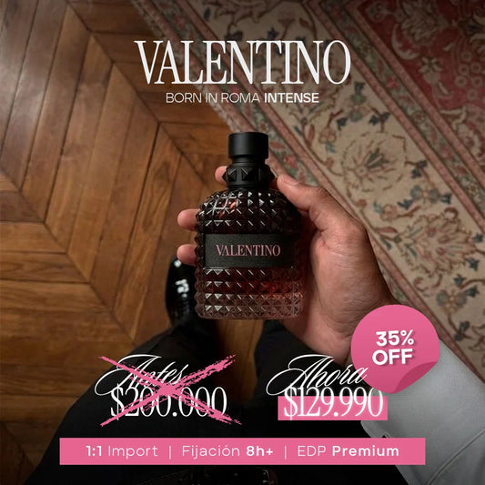 ⁠Valentino Born in Roma Intense  100 ML | 1.1 EDP IMPORT.